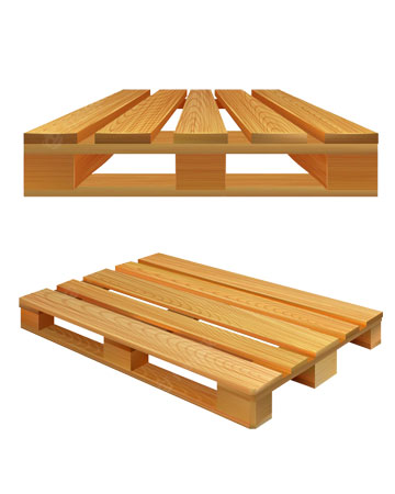  Wooden Packing Pallets